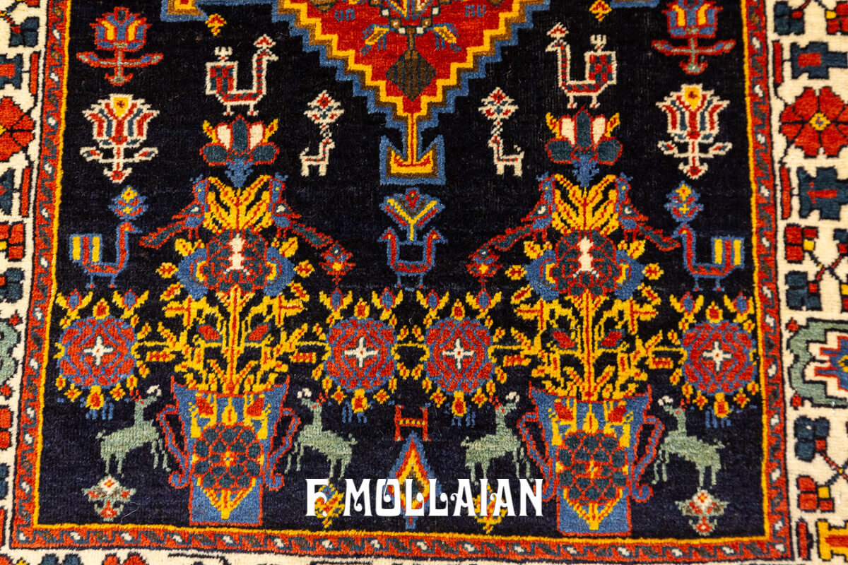 Tapis Kashkuli Tribal n°:128558